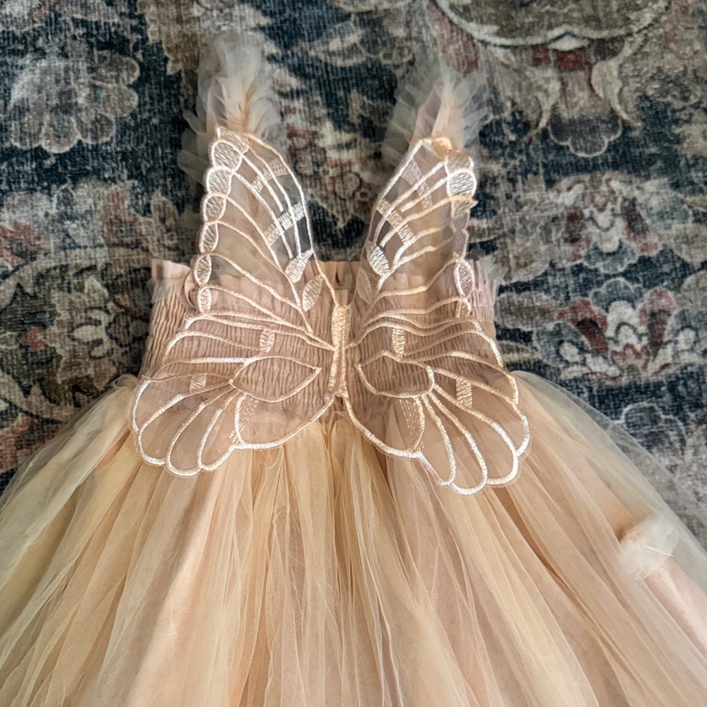 Butterfly Wing Tulle Dress